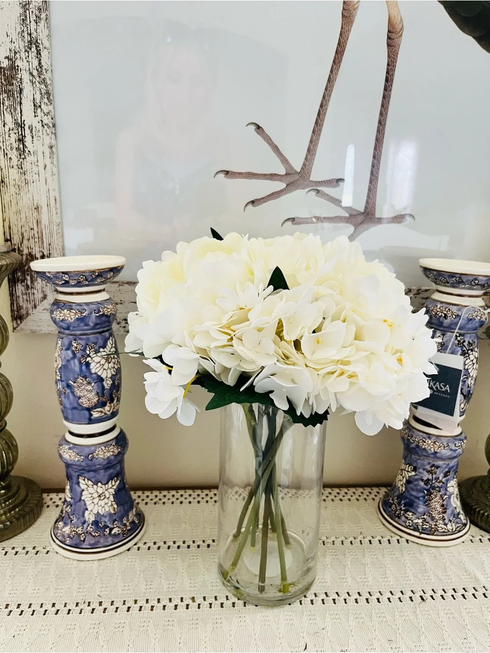 Gorgeous! Set of 3 Mikasa Home Accent Candlestick Holders